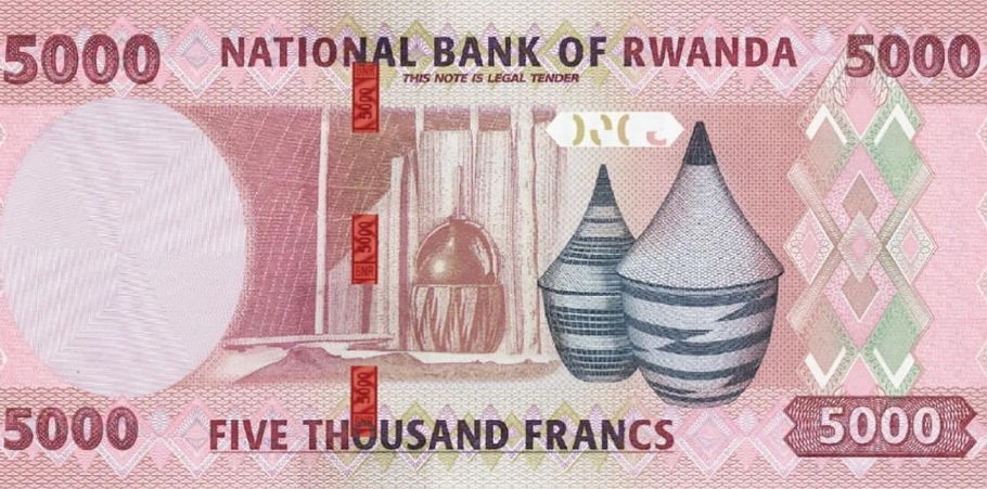(626) ** PNew (PN45) Rwanda - 5000 Francs (2024)